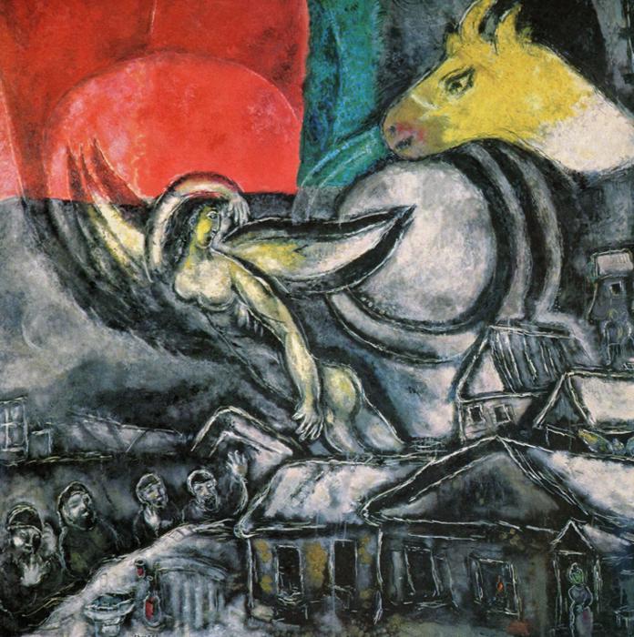 Easter painting - Marc Chagall Easter art painting
